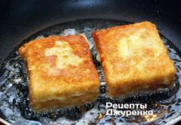 Пошаговый рецепт приготовления жареного сыра с фото